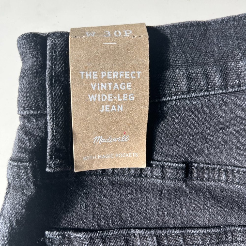 The Perfect Vintage Wide Leg Jean - Madewell sz 30P